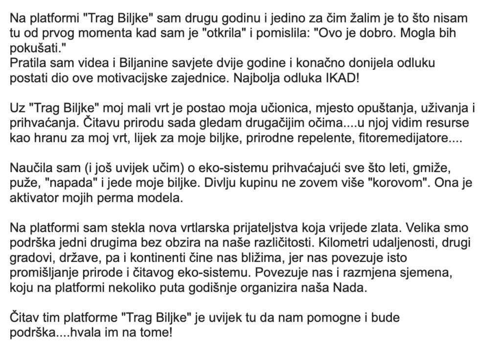 projekat testimonijal