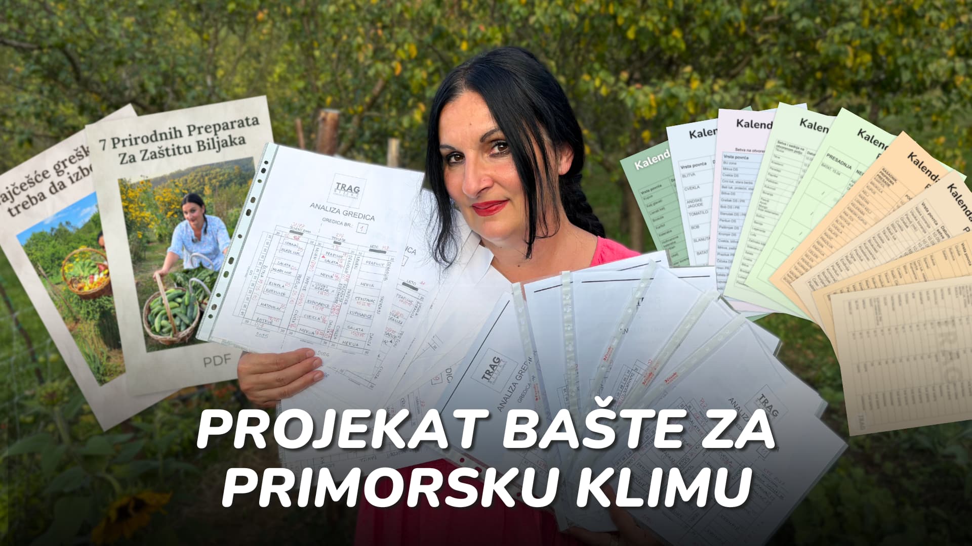 Projekat bio bašte za primorsku klimu