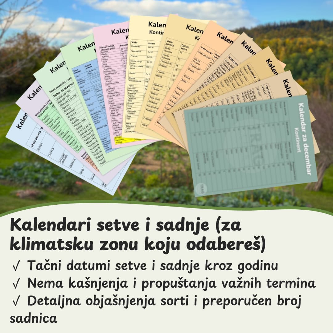 Projekat baste za 10 gredica